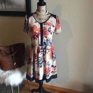 Bar III floral dress